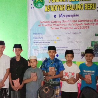 Semoga Menjadi Amal Jariyah, Apresiasi Kamad MTs PP. As'adiyah Galung Beru Kepada Panitia Matsama