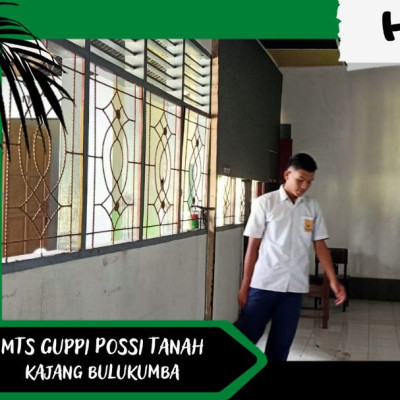 Ruang Koperasi, Jadi Alternatif Kelas Siswa MTs Guppi Possi Tanah