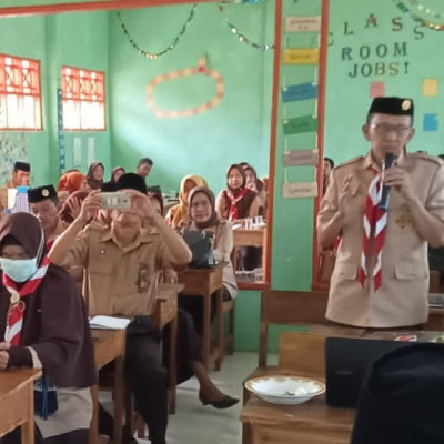 Mabigus MTs Guppi Lembanna Hadiri Rapat Pramuka HUT RI di Kecamatan Kajang