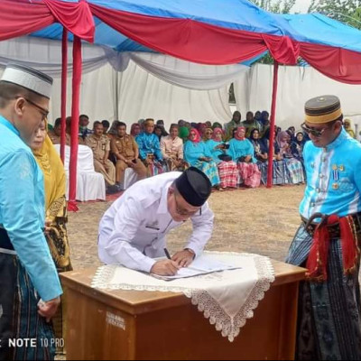 Bantu Tangani Stunting, Kepala Kemenag Takalar Tanda Tangani MoU Percepatan Penurunan Stunting