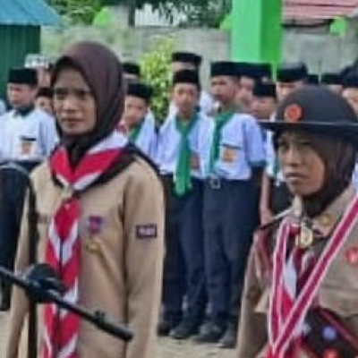 Lepas Peserta Jambore Nasional MTs Tarbiyah Al-Azhar, Ini Pesan Salam Latarebbi