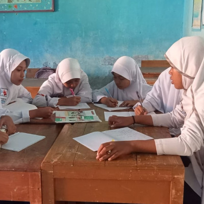 MTs Guppi Mattirowalie Biasakan Siswa Baca Alquran Sebelum Belajar