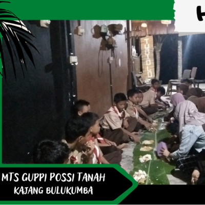 Pramuka MTs Guppi Possi Tanah Isi Akhir Pekan Dengan Persami, Ini Keseruannya