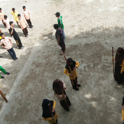 Latihan Pramuka Siswa MTs Muhammadiyah Bulukumba Antusias Jelang Perkemahan 