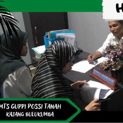 Kamad MTs Guppi Possi Tanah Supervisi Pelaksanaan Pengolahan Tata Usaha