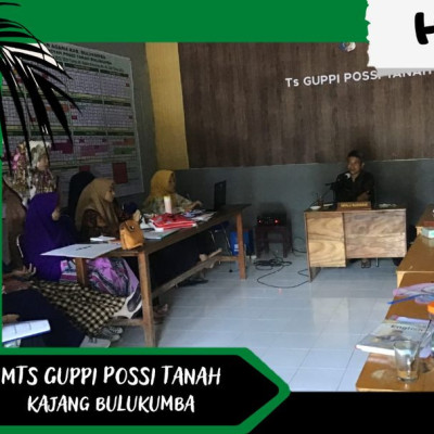 MTs Guppi Possi Tanah, Laksanakan Rapat Hasil Sosialisasi KSM