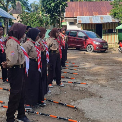 Pramuka MTsN 7 Bulukumba Rutinkan Latihan Jelang Hari Pramuka ke-61