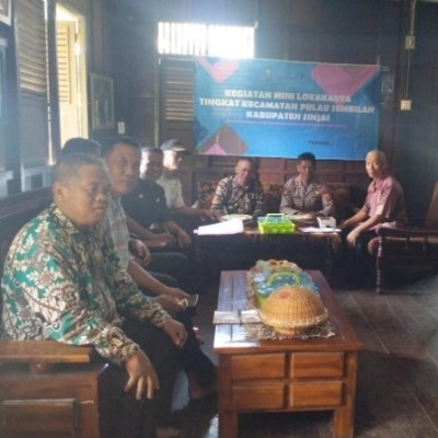 Pulau Sembilan Rapat Persiapan HUT RI Ke-77