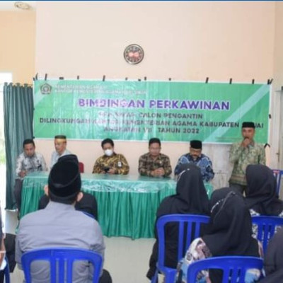 Kakan Kemenag Sinjai Sebut Pernikahan Dini Rentan Perceraian