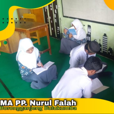 Bijak, Begini Cara Siswa MA PP Nurul Falah Mengisi Jam Kosong di Tengah Kesibukan Persiapan HUT RI ke -77