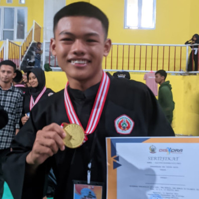 Pencak Silat Se Sulsel, Siswa MAN 2 Bone Raih Emas