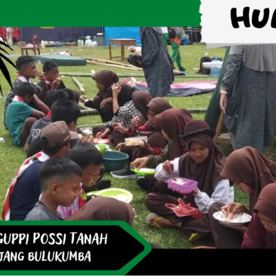 Pupuk Kebersamaan, Makan Bersama Pramuka MTs Guppi Possi Tanah