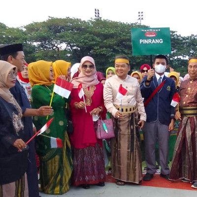 Kepala MI DDI Masolo Hadiri Semarak Karnaval Merdeka Toleransi Tahun 2022,