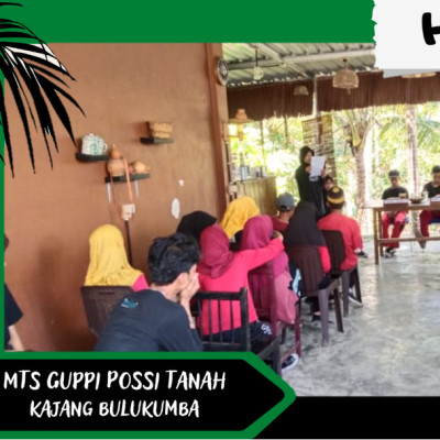 Guru MTs Guppi Possi Tanah Beri Materi Pengantar Kebudayaan di Pengkaderan Sanggar SSBTK  