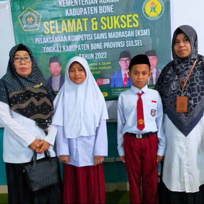 Kepala MIN 7 Bone Utus Murid Terbaik Ikuti Lomba KSM