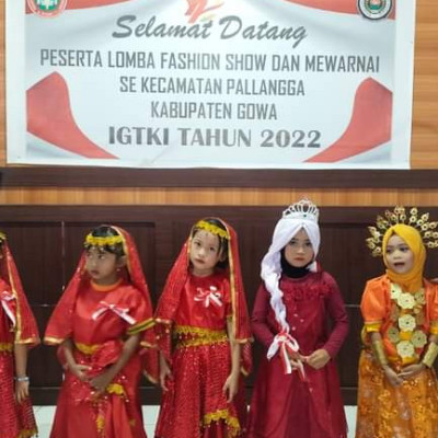 IGTKI Gowa Gelar Lomba, Siswi RA Nurul Jamiah Bontocinde Juara 2 Fashion Show