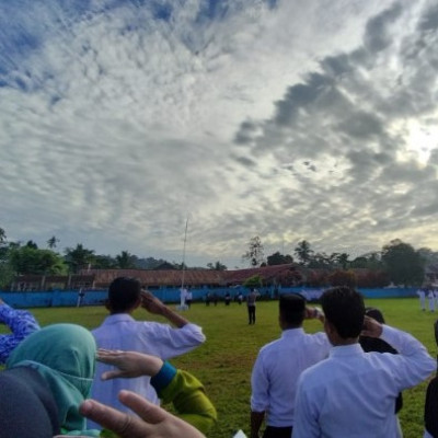 Detik-detik Upacara Pengibaran Bendera HUT RI Ke-77 Tahun 2022 Di Desa Songing