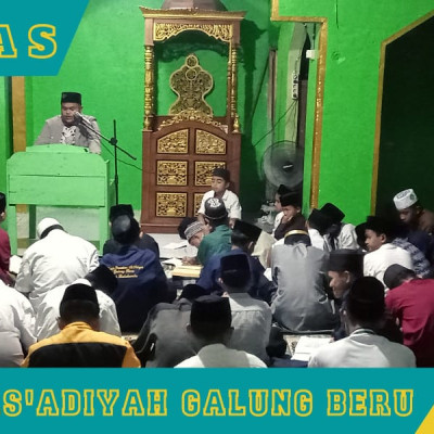 Pengajian Kitab Ponpes As’adiyah Galung Beru, Bahas Tema Yakin dan Tawakkal