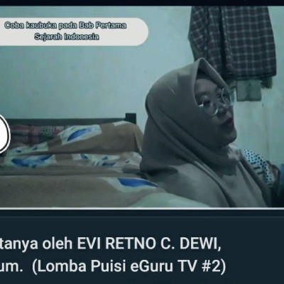 Guru MTsN 5 Bulukumba, Ikuti Lomba Puisi Tingkat Nasional