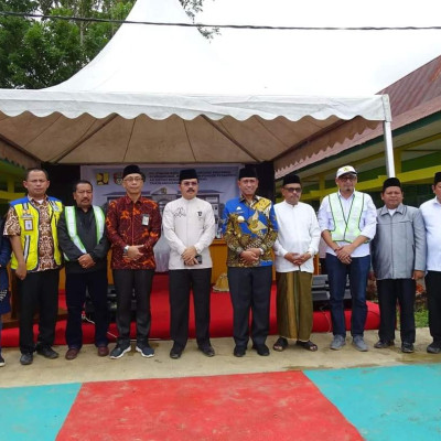 Pembangunan Rusunawa As’adiyah, Kakan Kemenag Wajo Harap Berjalan Dengan Baik