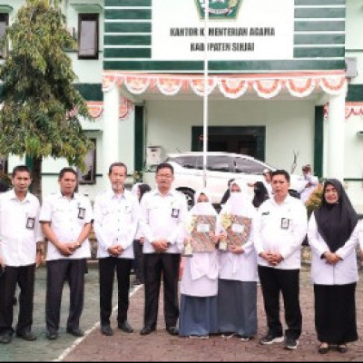 Dua Peserta Didik MAS Darul Istiqamah Bongki Rinjani Ikut Serta Dalam Pelepasan KSM ke Tingkat Provinsi