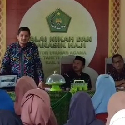 Kepala KUA Tanete Riattang Gelar Soft Meeting Penguatan Pakta Integritas Revitalisasi KUA