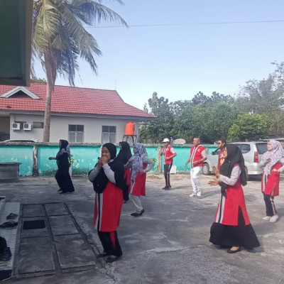 Jumat Sehat, Hidup Berkah  KUA Maritengngae Budayakan Hidup Sehat