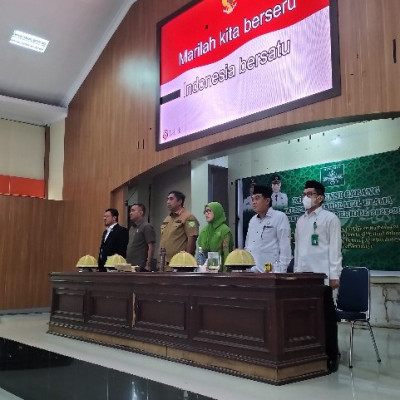 Bersama Bupati, Kasubbag TU Hadiri Pembukaan Konfercab Muslimat NU Maros