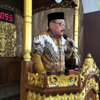 Kakankemenag Maros Ceramah Moderasi Beragama di Mallawa