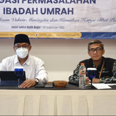 Kemenag dan PPIU Bahas Mitigasi Masalah Umrah 1444 H, Ini Hasilnya