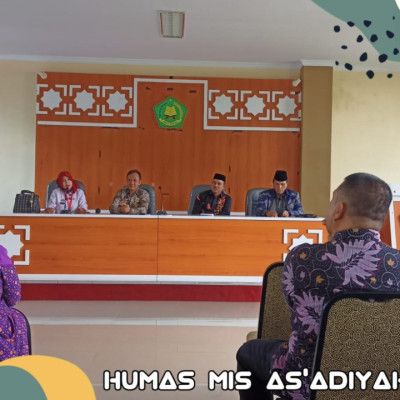 Kamad MIS As'adiyah Kindang Hadiri Rapat koordinasi