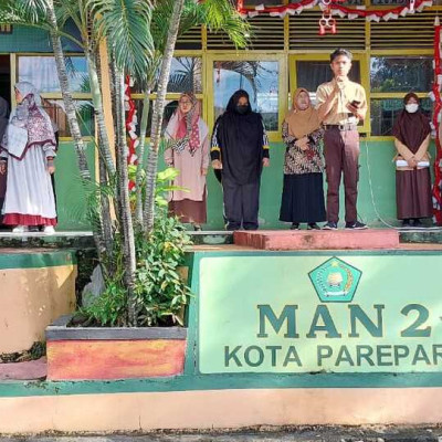 Pidato Kemenangan Ketua OSIM dan Ekstrakurikuler MAN 2 Kota Parepare Periode 2022-2023 