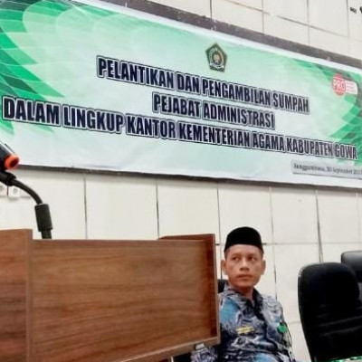 Kakankemenag Gowa : Rotasi Pejabat Hal Lumrah