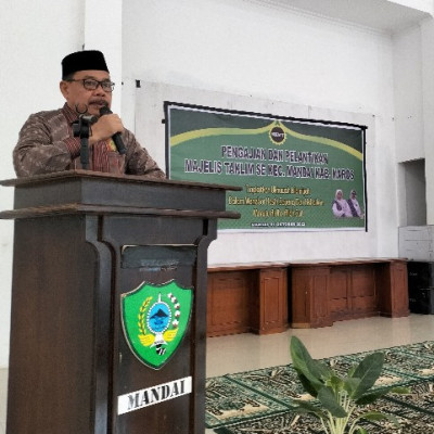 Kakankemenag Maros Hadiri Pelantikan Majelis Taklim se-Kecamatan Mandai, Berikut Pesan Pentingnya