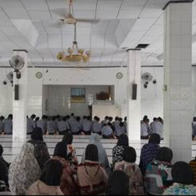 MTs Ponpes  DDI As-Salman Allakuang Rutin Shalat Dhuha, Pembina OSIM Sampaikan Keutamaannya