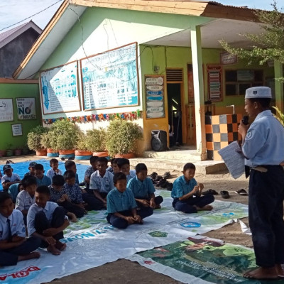 Siswa MTs. Guppi Mattirowalie Gelar Kultum Usai Shalat Dhuha