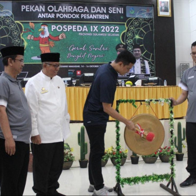 Stafsus Menag RI Buka POSPEDA IX Tingkat Provinsi Sulsel