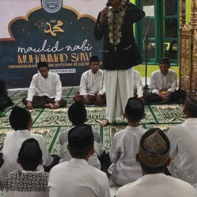 Pontren Al Badar Bilalang Parepare Gelar Peringatan Maulid Nabi Muhammad SAW