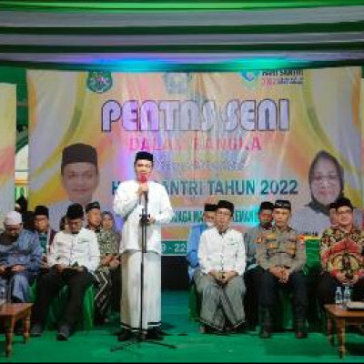 Peringati Hari Santri 2022, Kemenag Sidrap Gelar Perkemahan dan Pentas Seni