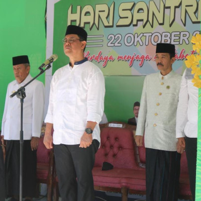 Wakil Bupati Bulukumba Jadi Irup Upacara Hari Santri Nasional 2022