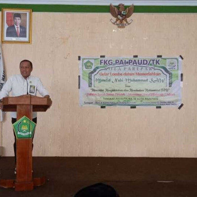 Meriahkan Maulid Nabi Muhammad SAW, FKG PAI PAUD/TK Parepare Gelar Lomba 