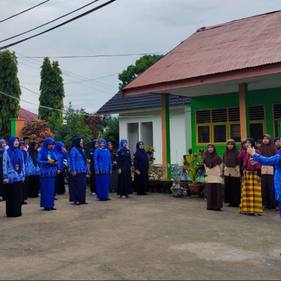 MAN 1 Bulukumba Gelar Upacara Peringatan Sumpah Pemuda dan Pelantikan Organisasi Siswa