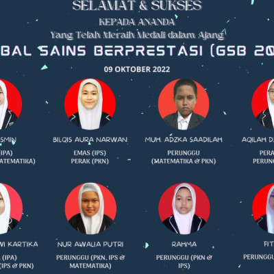 Raih 66 Medali, Siswa MTsN Gowa Buktikan Semangat Berprestasi