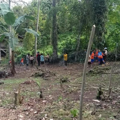 Manfaatkan Lahan Kosong, Guru dan Siswa MIS As’adiyah Kindang Tanam Jagung