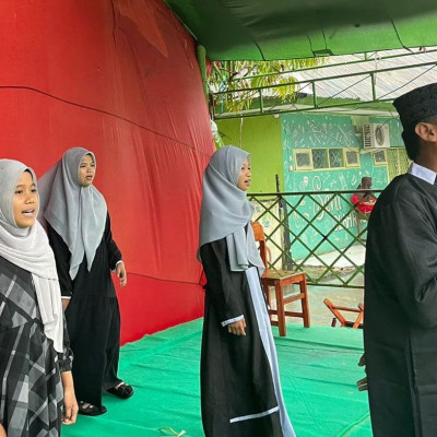 Hadir Saksikan Lomba Nasyid, Wakamad Tegaskan MTs Negeri Pinrang Optimal Fasilitasi Potensi Pelajar