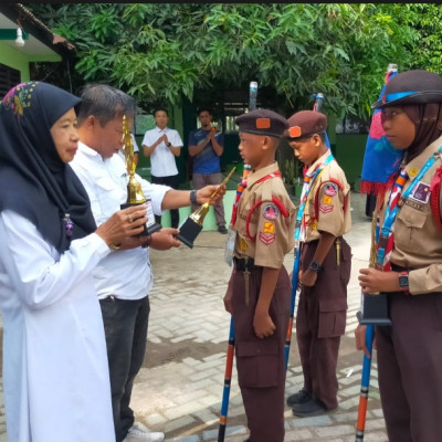 Pramuka MTsN 1 Bulukumba Raih Juara LT-II Kwarran Gantarang