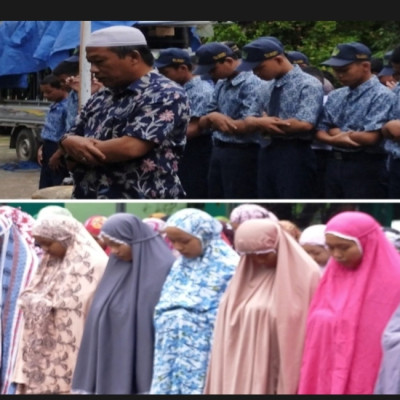 MTsN 1 Bulukumba Gelar Sholat Ghaib Korban Gempa Cianjur