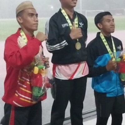 Zainul, Siswa MA Arifah Gowa Raih Medali Emas di POSPENAS Solo