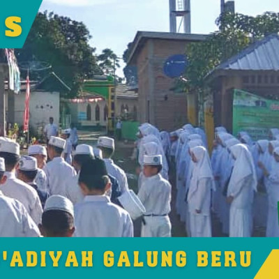 Pembina Ekskul Pramuka As’adiyah Galung Beru Jadi Pembina Upacara