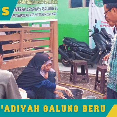 Tunu – Tunu Juku, Tandai Berakhirnya Ujian Semester MTs As’adiyah Galung Beru